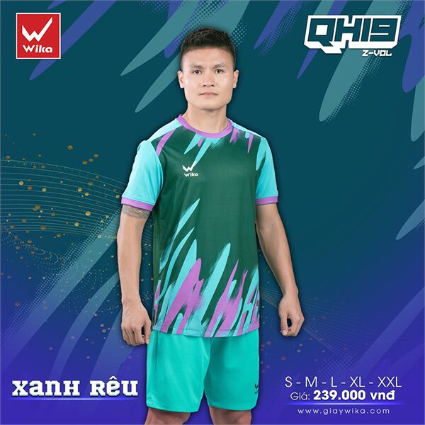 Quần áo bóng đá Wika QH19 Z-Vol